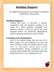 Building Rapport 1